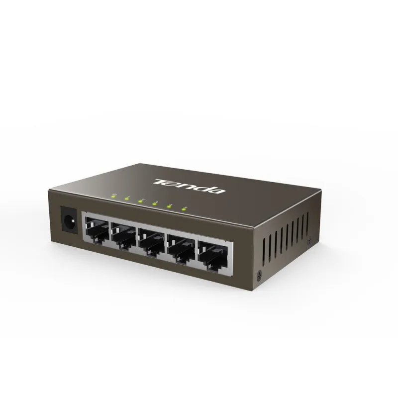 TENDA TEG1005D Gigabit Switch 5 port แบบ Desktop ความเร็ว Gigabit