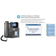 Fanvil X4 IP-Phone 4 SIP Lines Account , HD Voice, จอ LCD Color 320x240 Smart Phonebook รองรับ PoE