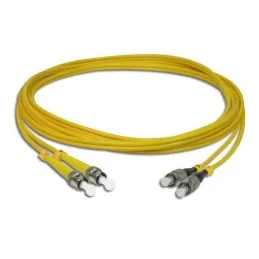 Link UFP948D31 Patch Cord Fiber Optic OS2 ST-FC Duplex Single-Mode UPC-UPC