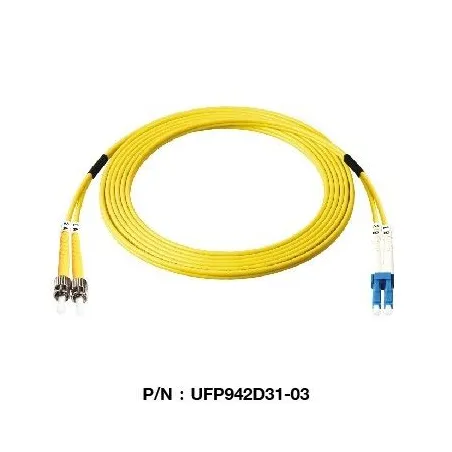 Link UFP942D31 Patch Cord Fiber Optic OS2 ST-LC Duplex Single-Mode UPC-UPC