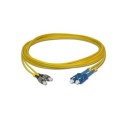 Link UFP968D31 Patch Cord Fiber Optic OS2 SC-FC Duplex Single-Mode UPC-UPC