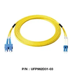 Link UFP962D31 Patch Cord Fiber Optic OS2 SC-LC Duplex Single-Mode UPC-UPC