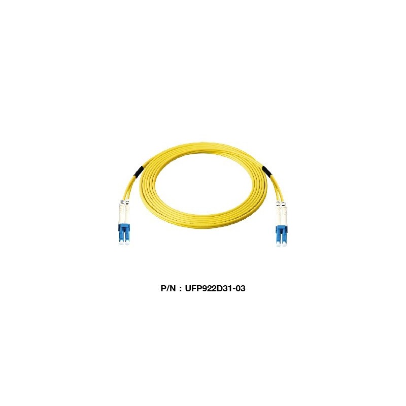 Link UFP922D31 Patch Cord Fiber Optic OS2 LC-LC Duplex Single-Mode UPC-UPC