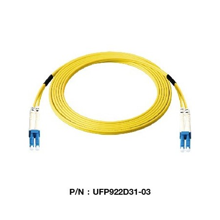 Link UFP922D31 Patch Cord Fiber Optic OS2 LC-LC Duplex Single-Mode UPC-UPC