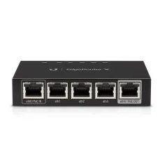 Ubiquiti EdgeRouter X (ER-X) Advanced Gigabit Ethernet Router 2 Wan, 5 Port Gigabit