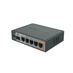 Mikrotik Router hEX S RB760iGS, ROS LV.4 CPU 880MHz Ram 256MB, 5 Port Gigabit 1 SFP, POE