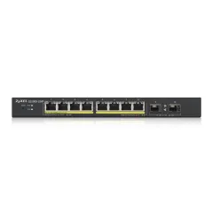 GS1900-10HP Zyxel L2 Smart Managed POE Switch 8 Port Gigabit, SFP 2 Port, POE 8 Port 77W