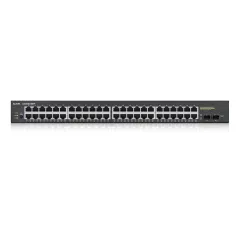 GS1900-48HP Zyxel L2 Smart Managed POE Switch 48 Port Gigabit 2 SFP, POE 24 Port 170W