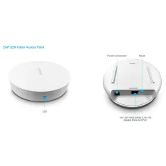 EnGenius EAP1250 Wireless Access Point AC MU-MIMO Wave 2 Dual-Radio 400/867Mbps