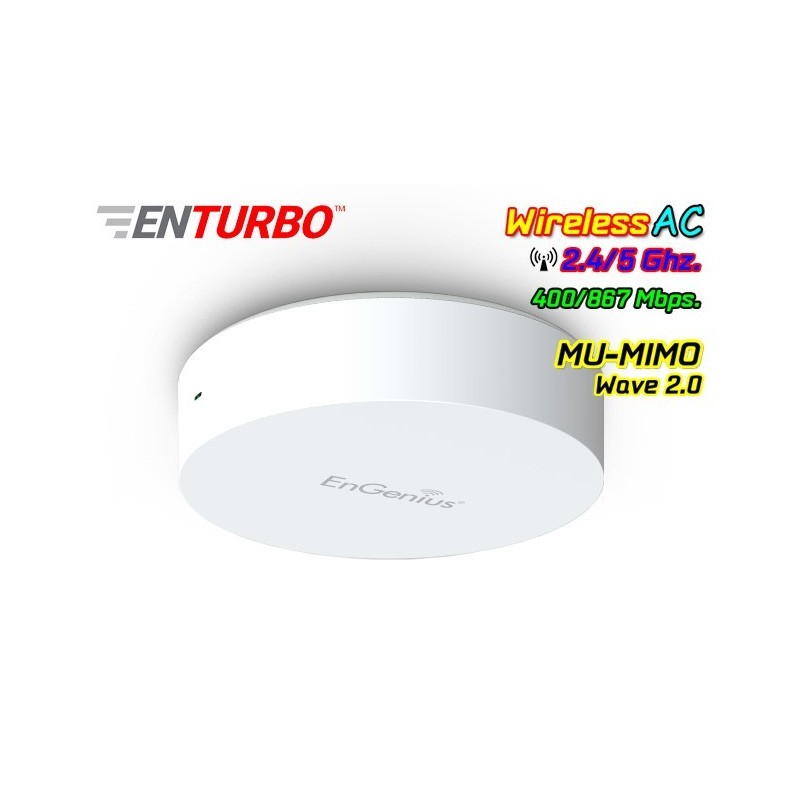 EnGenius EAP1250 Wireless Access Point AC MU-MIMO Wave 2 Dual-Radio 400/867Mbps