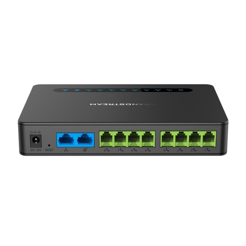 Grandstream HT818 AnalogToVoIP converter 8Port VoIP Gateway, 8