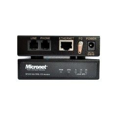 Micronet SP3501AM/AS VDSL CO/CPE Modem Extender เชื่อมเครือข่ายผ่านสายโทรศัพท์ Pack คู่. 1.9Km