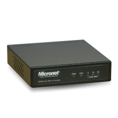 Micronet SP3501AM/AS VDSL CO/CPE Modem Extender เชื่อมเครือข่ายผ่านสายโทรศัพท์ Pack คู่. 1.9Km