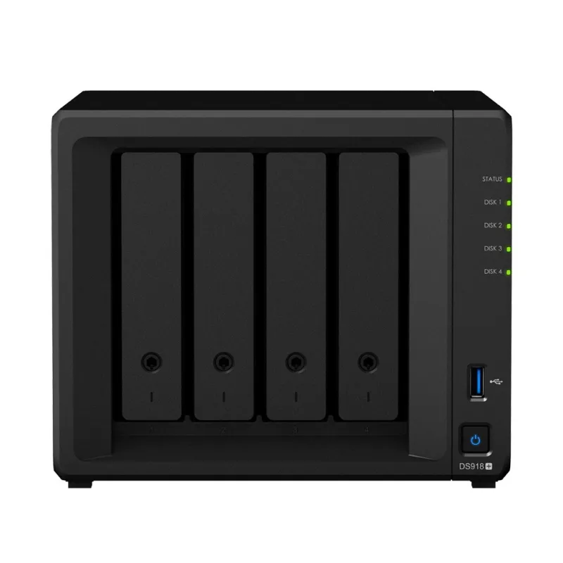 Synology DS918+ NAS Network Attatch Storage 4Bay 64TB Backup และ Share ข้อมูล