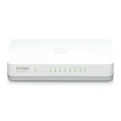 D-Link DGS-1008A 8-Port Gigabit Desktop Switch In Plastic Casing