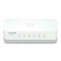 D-Link DES-1005A 5-Port Fast Ethernet Desktop Switch ความเร็ว 10/100Mbps Plastic Casing