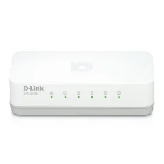 D-Link DES-1005A 5-Port Fast Ethernet Desktop Switch ความเร็ว 10/100Mbps Plastic Casing