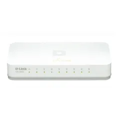 D-Link DES-1008A 8-Port Fast Ethernet Desktop Switch ความเร็ว 10/100Mbps Plastic Casing