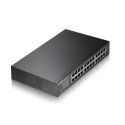 GS1100-24E Zyxel Gigabit Switch 24 Port ความเร็ว Gigabit พร้อม Rack Mount Kit