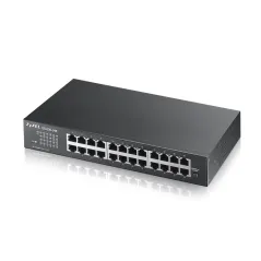 GS1100-24E Zyxel Gigabit Switch 24 Port ความเร็ว Gigabit พร้อม Rack Mount Kit