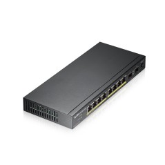 GS1100-10HP Zyxel POE Gigabit Switch 8 Port 2 SFP, POE 802.3at 8 Port 130W