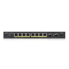 GS1100-10HP Zyxel POE Gigabit Switch 8 Port 2 SFP, POE 802.3at 8 Port 130W