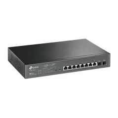 TP-LINK T1500G-10MPS JetStream 8-Port L2 Managed Gigabit POE Switch 2 SFP Slots, POE 116W