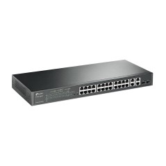 TP-LINK T1500-28PCT L2-Managed POE Switch 24-Port 10/100Mbps, 4-Port Gigabit, 2 SFP