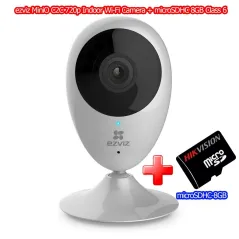 ezviz MiniO C2C Indoor Wi-Fi Camera Night Vision, ดู Online ผ่าน Cloud พร้อม microSDHC 8GB