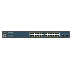 EnGenius EWS7928EFP L2-Managed Gigabit POE Switch 24 Port, 10Gb SFP+ จ่ายไฟสูงสุด 410W