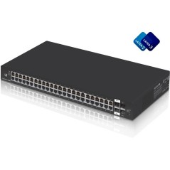 Ubiquiti Ubiquiti EdgeSwitch ES-48-Lite L2/L3 Managed Gigabit Switch 48 Port, 2 Port SFP+ 10Gbps
