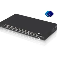 Ubiquiti EdgeSwitch ES-48-Lite L2/L3 Managed Gigabit Switch 48 Port, 2 Port SFP+ 10Gbps