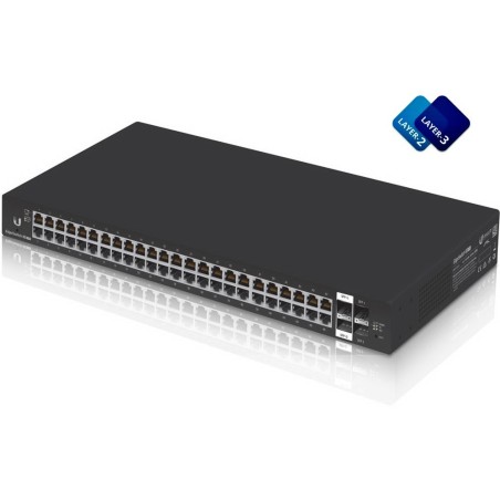 Ubiquiti EdgeSwitch ES-48-Lite L2/L3 Managed Gigabit Switch 48 Port, 2 Port SFP+ 10Gbps