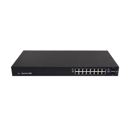 Ubiquiti EdgeSwitch ES-16-150W L2/L3 Managed Gigabit POE Switch 16 Port, 2 Port SFP, VLAN, Routing