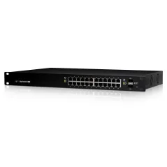 Ubiquiti EdgeSwitch ES-24-250W L2/L3 Managed Gigabit POE Switch 24 Port, 2 Port SFP, VLAN, Routing