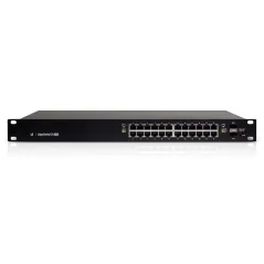 Ubiquiti EdgeSwitch ES-24-500W L2/L3 Managed Gigabit POE Switch 24 Port, 2 Port SFP, VLAN, Routing