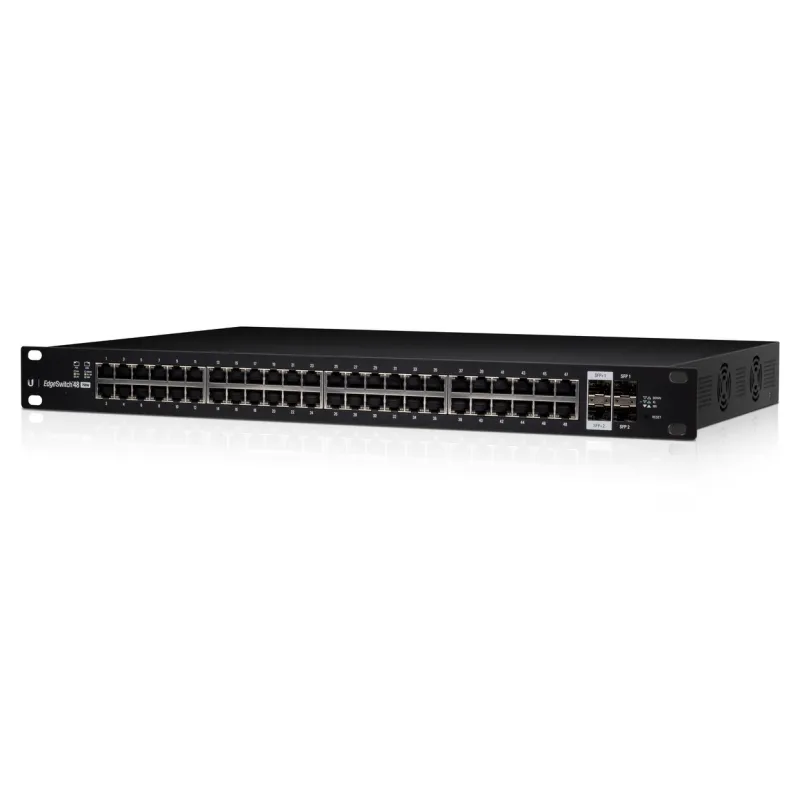 Ubiquiti EdgeSwitch ES-48-750W L2/L3 Managed Gigabit POE Switch 48 Port, 2 Port SFP+, VLAN, Routing