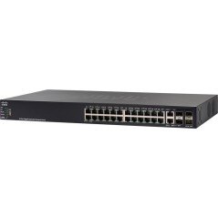 Cisco SG350X-24 Stackable L3-Managed Switch 24 Port Gigabit, 2 Port RJ45 10Gbps, 2 SFP+