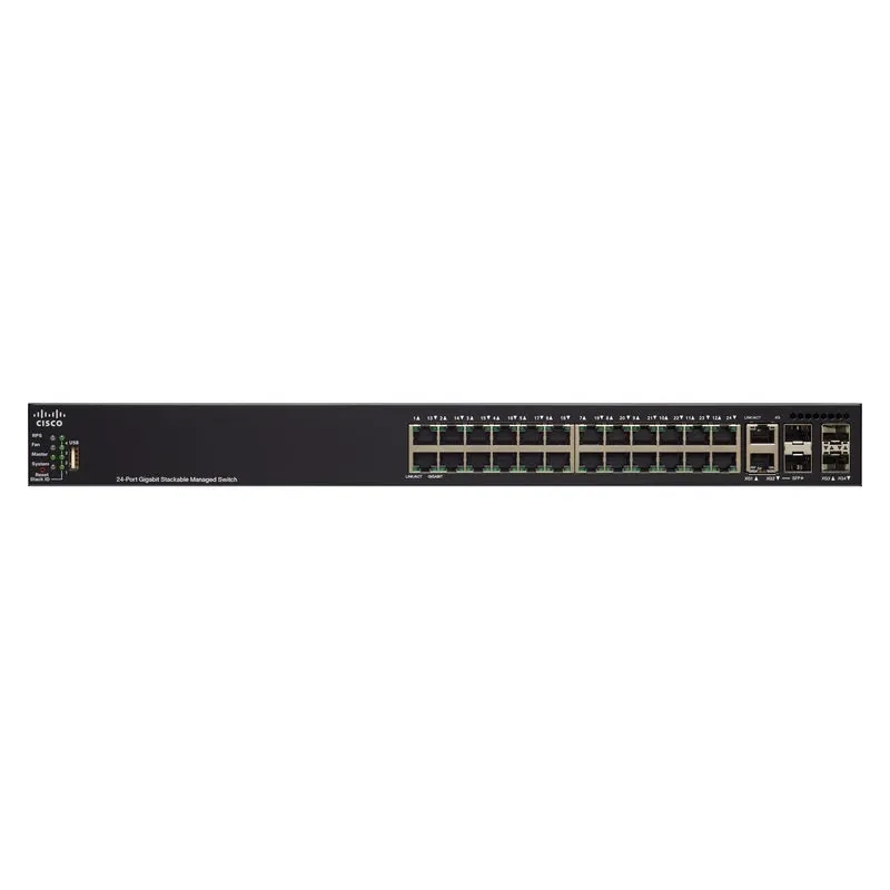 Cisco SG350X-24 Stackable L3-Managed Switch 24 Port Gigabit