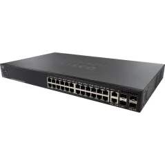 Cisco SG350X-24 Stackable L3-Managed Switch 24 Port Gigabit, 2 Port RJ45 10Gbps, 2 SFP+