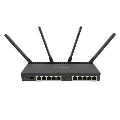 MikroTik Mikrotik Router RB4011iGS+5HacQ2HnD-IN ROS LV.5 Wireless AC, 10 Port Gigabit, SFP Plus