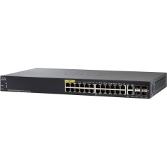 Cisco SG350-28P L3-Managed POE Switch 24 Port Gigabit 2 Port SFP POE 24 Port 195W Static Routing, VLANs