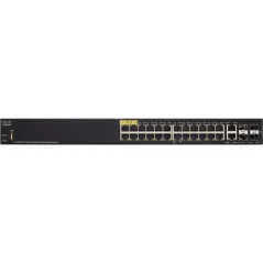 Cisco SG350-28P L3-Managed POE Switch 24 Port Gigabit 2 Port SFP POE 24 Port 195W Static Routing, VLANs