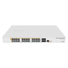 MikroTik Mikrotik Cloud Router Switch CRS328-24P-4S+RM 24 Port Gigabit, 4 Port SFP+, POE 24 Port 450W