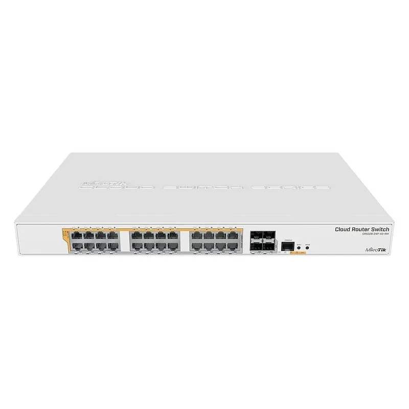 Mikrotik Cloud Router Switch CRS328-24P-4S+RM 24 Port Gigabit, 4 Port SFP+, POE 24 Port 450W