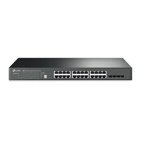 TP-LINK T1700G-28TQ JetStream 24-Port Gigabit Stackable Smart Switch, 4 Port SFP+ 10GE