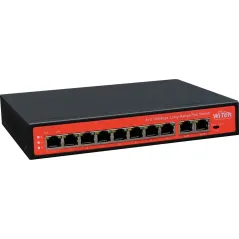 Wi-Tek WI-PS210 POE Switch 10 Port 100Mbps, POE 802.3af/at 8 Port ,Port Isolate Max 120W