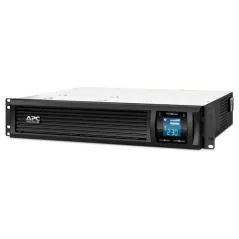 APC SMC1000I-2UC เครื่องสำรองไฟ APC Smart-UPS C 1000VA LCD RM 2U 230V