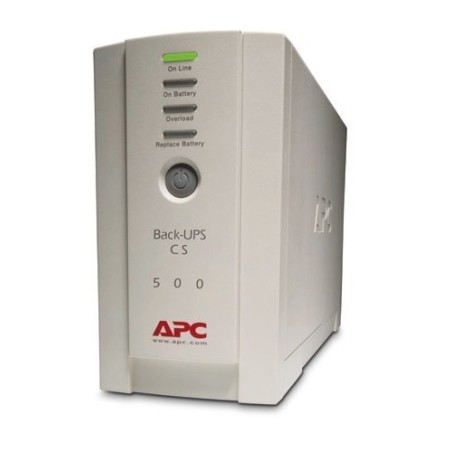 APC BK500EI เครื่องสำรองไฟ APC Back-UPS CS 500VA/300W, 230V