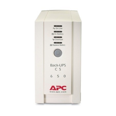 APC BK650-AS BACK UPS เครื่องสำรองไฟ 650VA/400W 230V